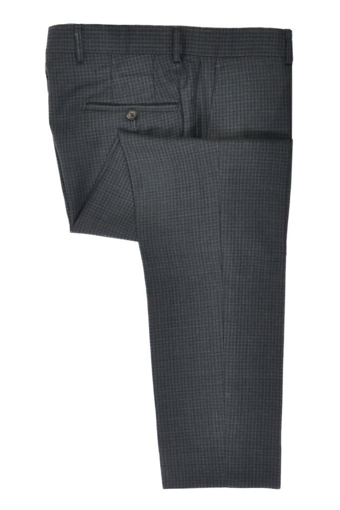 Samuelsohn Grey Check Madison Pants