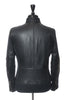 Diesel Black Lambskin Leather Motorcycle Jacket