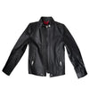 Diesel Black Lambskin Leather Motorcycle Jacket