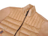 Mackage Light Brown Hybrid Down Jacket