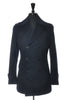 Suits Curtis Elliot Swarovski Crystal Accented Cashmere Blend Pea Coat