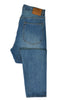 U.Sage Cropped Washed Denim Jeans