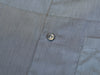 ZZegna Grey Striped Panel Slim Fit Shirt