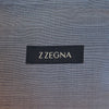 ZZegna Grey Striped Panel Slim Fit Shirt