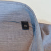 ZZegna Grey Striped Panel Slim Fit Shirt