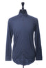 Bugatchi Navy Blue Print 8 Way Stretch Shirt