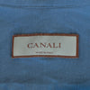 Canali Blue Jersey Knit Shirt