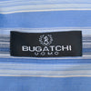 Bugatchi Blue Striped Dress Shirt