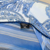 Bugatchi Blue Striped Dress Shirt