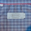 Eton Grey Check Contemporary Fit York Dress Shirt