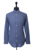 Bugatchi Navy Blue Check Dress Shirt