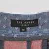 Ted Baker Red Linen Blend Gellert Shorts