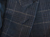 Tom Ford Charcoal Grey Check Basic Base A Blazer