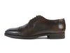 Canali Brown NIB Cap Toe Derby Shoes