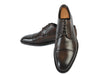 Canali Brown NIB Cap Toe Derby Shoes