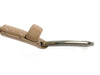 Ermenegildo Zegna Neutral Brown Suede Woven Belt