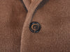 President’s Brown Alpaca Wool Egg Coat