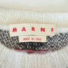 Marni NWOT Black on White Polka Dot Fuzzy Wuzzy Mohair Sweater