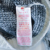 Marni NWOT Black on White Polka Dot Fuzzy Wuzzy Mohair Sweater