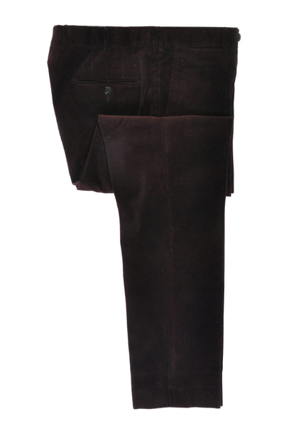 Ermenegildo Zegna Sartorial Brown Cashco Corduroy Pants