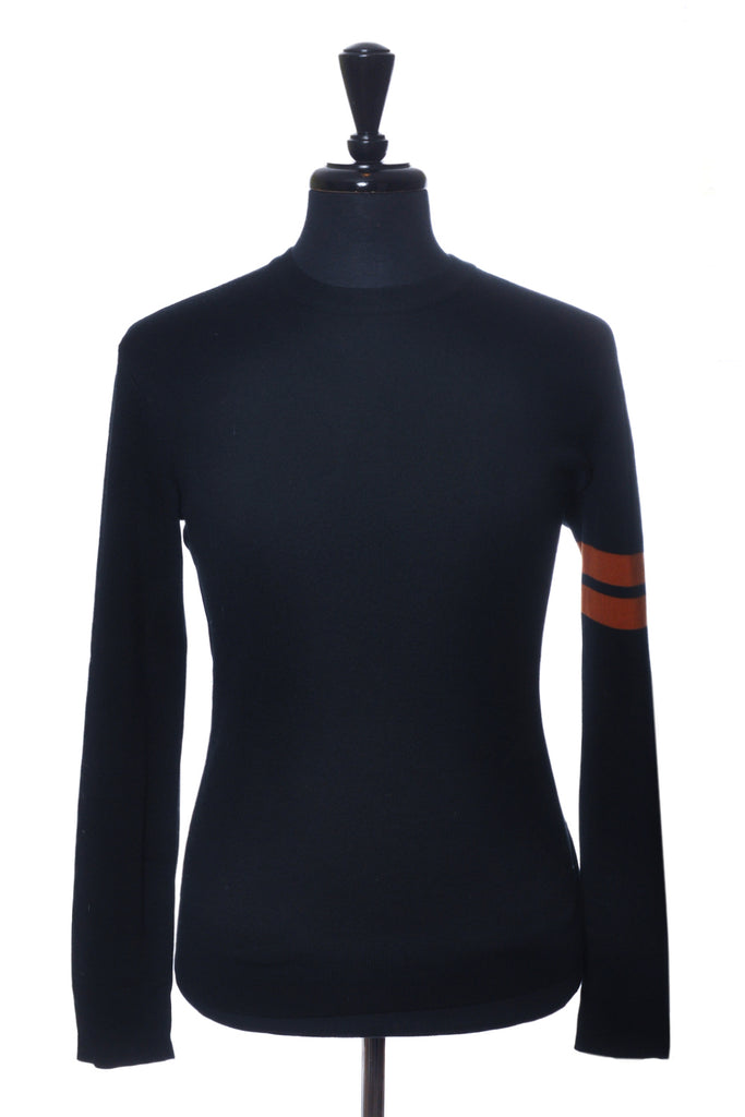 Ermenegildo Zegna Black High Performance Wool Sweater