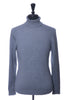 Gran Sasso Grey Wool Roll Neck Sweater