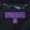 Ralph Lauren Purple Label Black Calf Suede Motorcycle Jacket