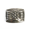 Elliot Rhodes London Floral Motif Rectangular Buckle
