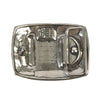 Elliot Rhodes London Floral Motif Rectangular Buckle