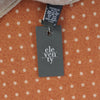 Eleventy NWT Brown Polka Dot Wool Pocket Square