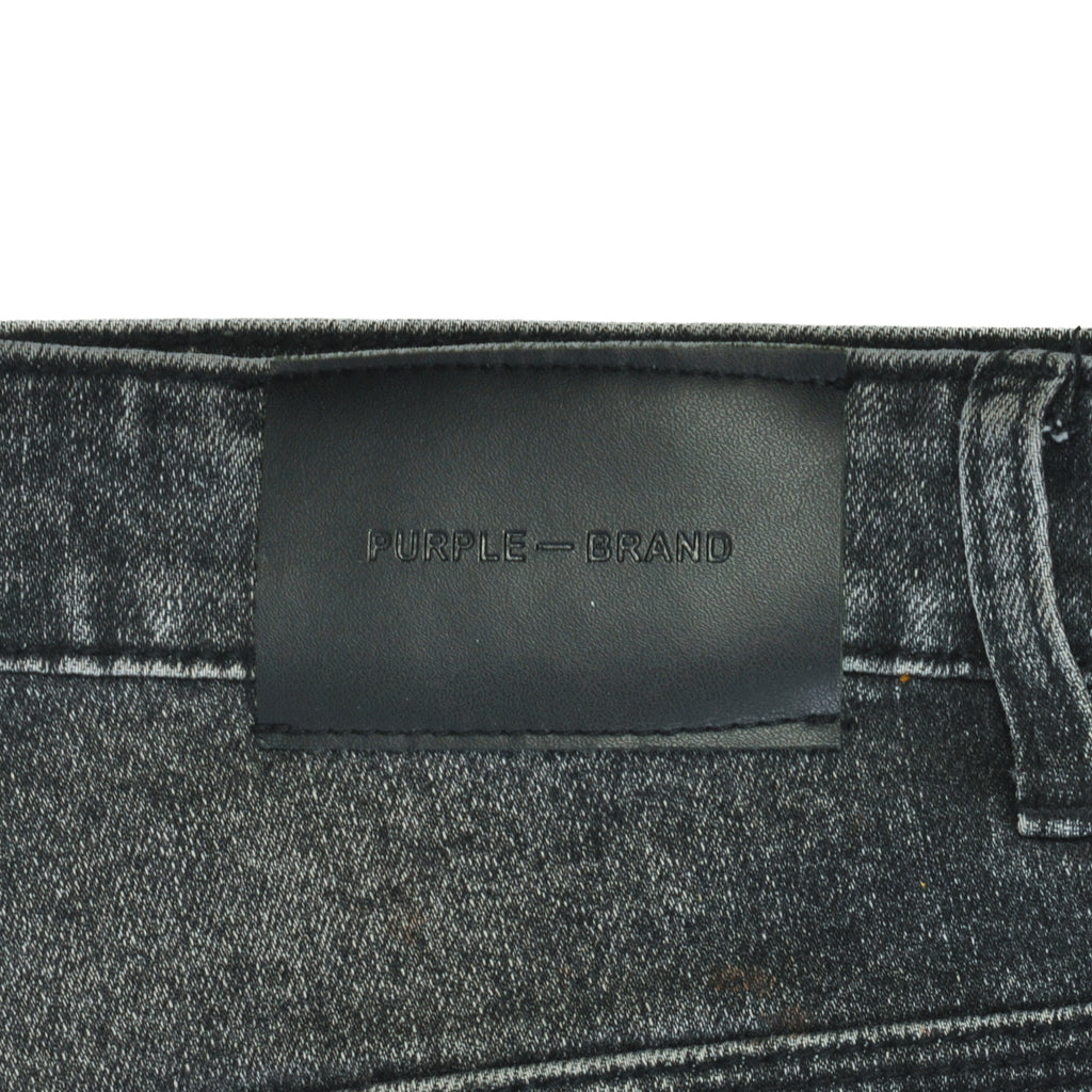 Purple Brand Black P0001 Button Fly Jeans