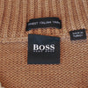 Hugo Boss Brown Italian Yarn Marzio V-Neck Sweater