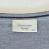 Profuomo Grey Merino Wool V-Neck Sweater