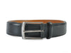 Magnanni Dark Grey Leather Belt