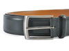 Magnanni Dark Grey Leather Belt