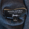 Banana Republic Grey Italian Merino Wool Turtle Neck Sweater