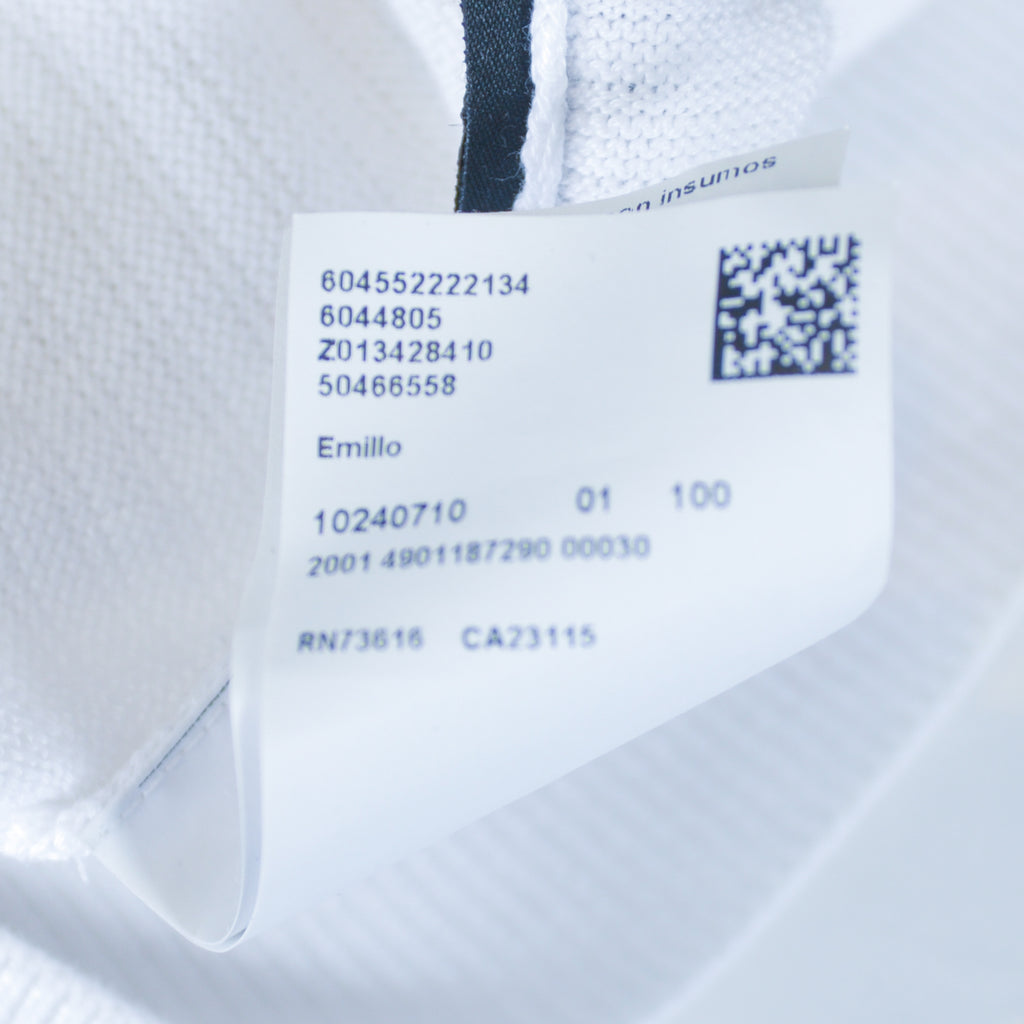 Hugo Boss Ivory Knit Emilio Polo Shirt