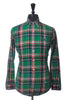 Polo Ralph Lauren Green Check Custom Fit Shirt