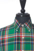Polo Ralph Lauren Green Check Custom Fit Shirt
