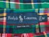Polo Ralph Lauren Green Check Custom Fit Shirt