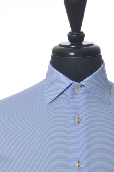 Eton Blue Signature Twill Contemporary Fit Shirt