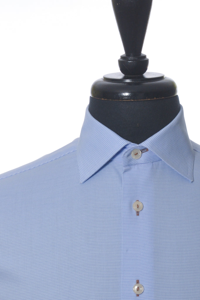 Eton Blue Signature Twill Contemporary Fit Shirt
