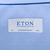 Eton Blue Signature Twill Contemporary Fit Shirt