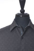 Robert Graham Dark Grey Basketweave Print Shirt