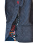 Robert Graham Dark Grey Basketweave Print Shirt