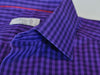 Eton Purple Check Contemporary Fit Shirt