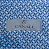 Canali 1934 Blue Print Short Sleeve Shirt