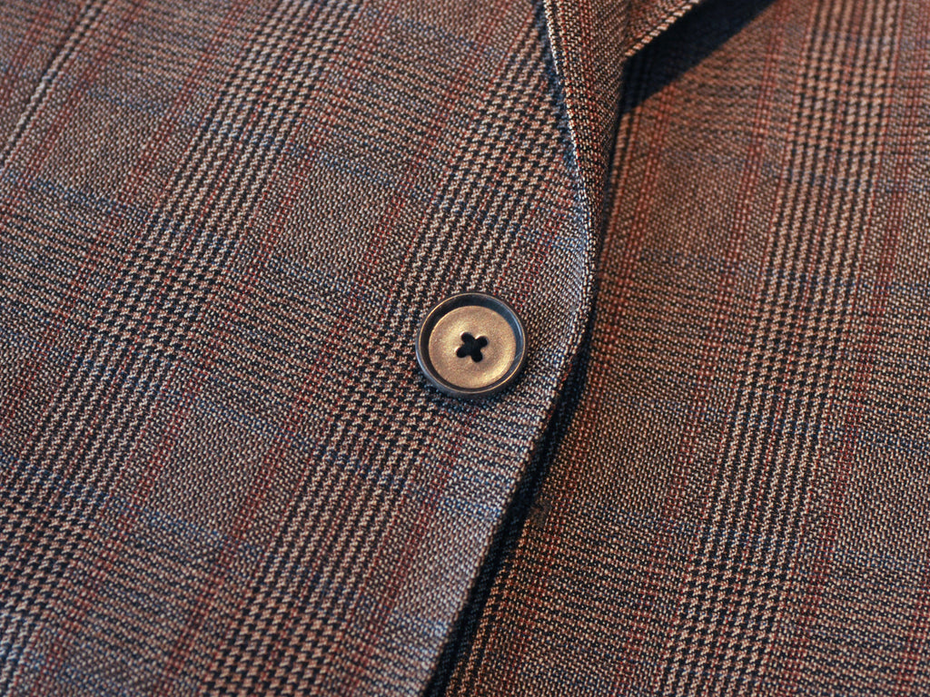 Hugo Boss Brown Check James4 Regular Fit Blazer
