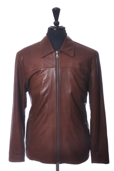 Marc New York Brown Leather Jacket