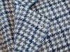 Atelier Munro Grey Houndstooth Wool Alpaca Jacket